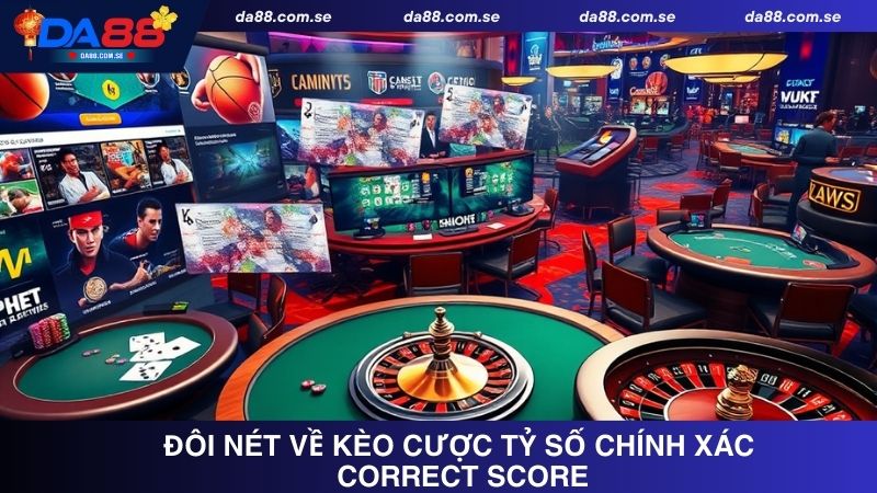 Khái niệm về kèo cược tỷ số chính xác Correct Score 
